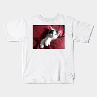 Cat in red Kids T-Shirt